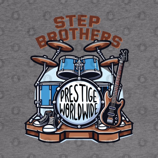 Step Brothers Drum //\\ Vintage Fan Art by Trendsdk